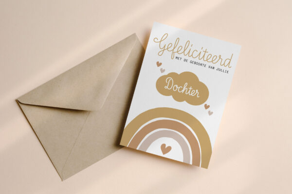 Geboortefelicitatie dochter