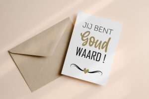 Jij bent goud waard