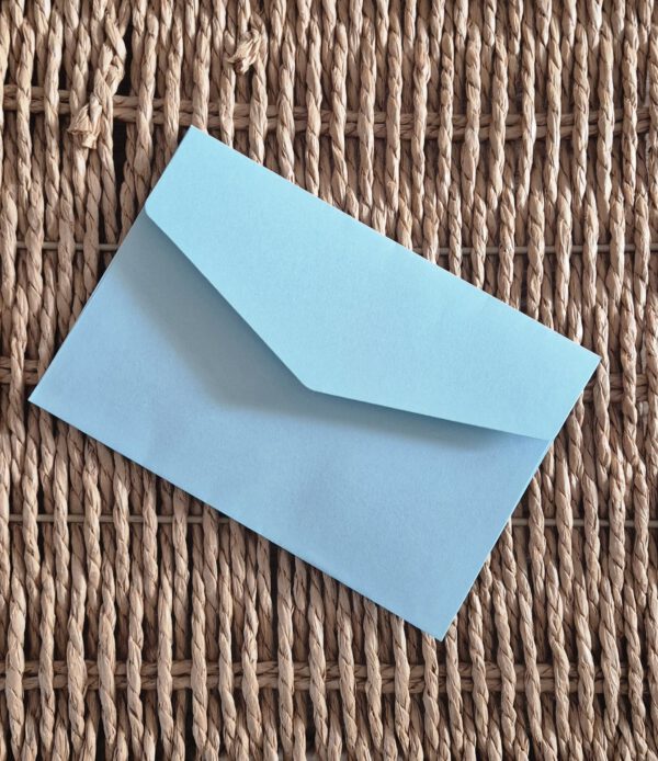 16 x 11 cm Envelop Blauw