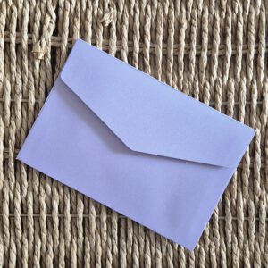 16 x 11 cm Envelop Paars