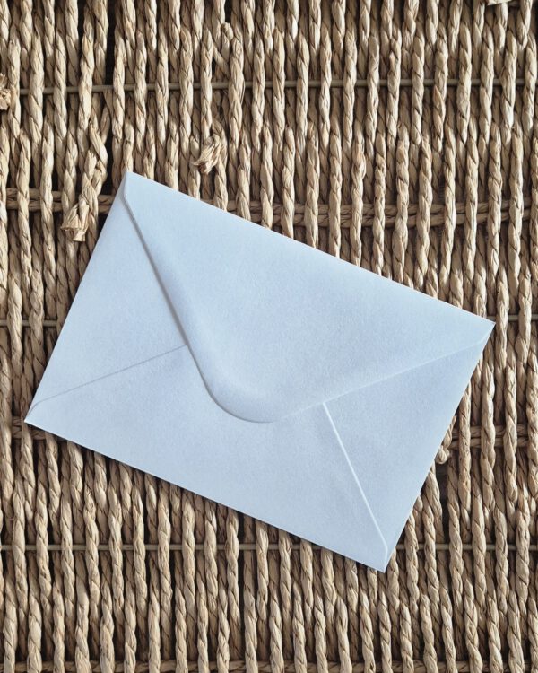 16 x 11 cm Envelop Wit