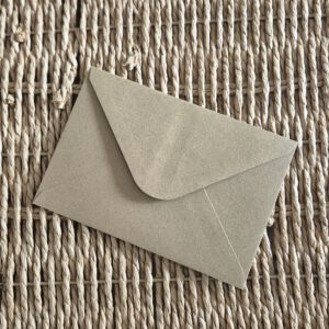 16 x 11 cm Envelop Kraft