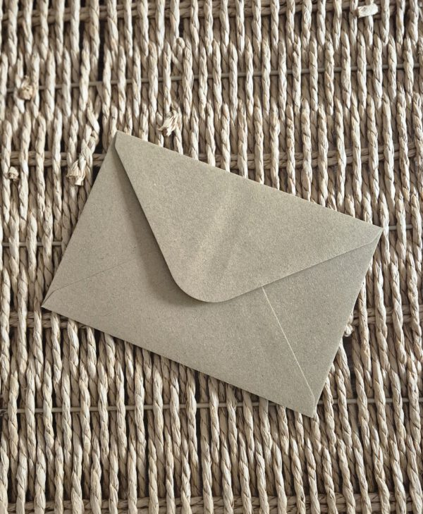 16 x 11 cm Envelop Kraft