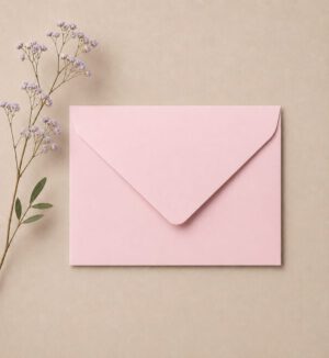 16 x 11 cm Envelop Licht Roze
