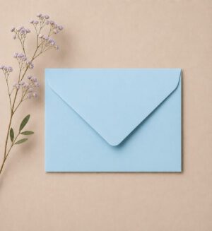 16 x 11 cm Envelop Blauw