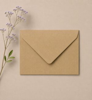 16 x 11 cm Envelop Kraft
