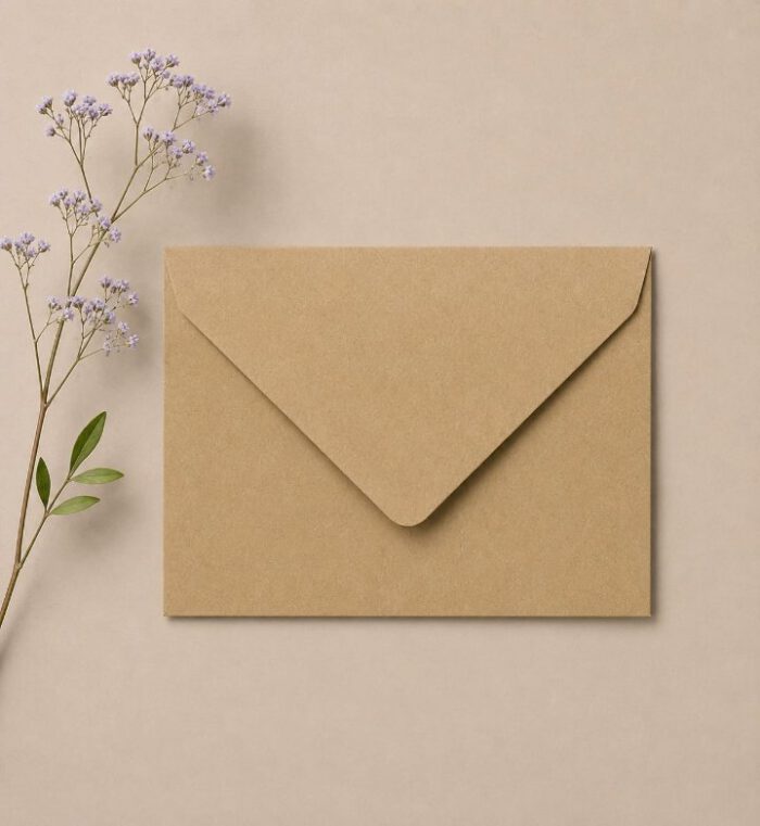 16 x 11 cm Envelop Kraft