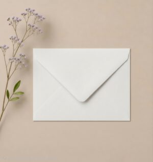 16 x 11 cm Envelop Wit