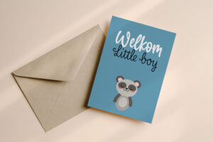 Geboorte Welkom Little Boy