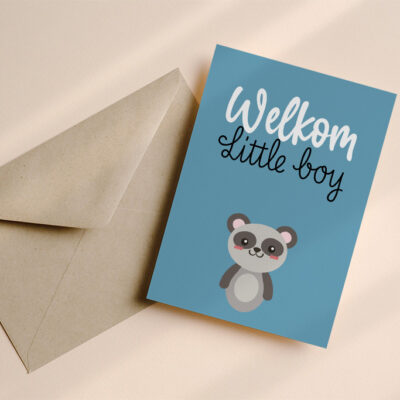 Geboortefelicitatie 010 Geboorte Welkom Little Boy