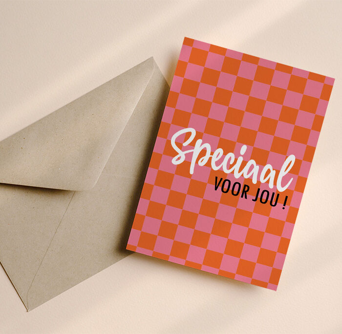 Setje van 5 wenskaarten