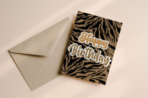 Verjaardagskaart Tijger