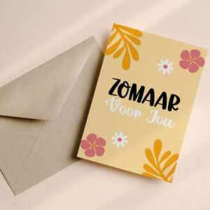 Zo maar voor jou 001