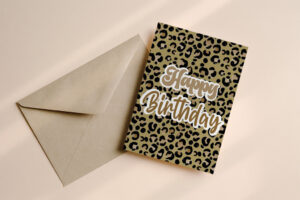 Verjaardagskaart Panter