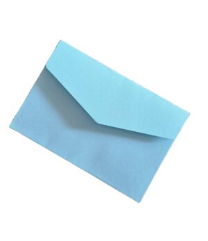 16 x 11 cm Envelop Blauw
