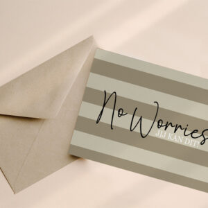 Gestreept No Worries