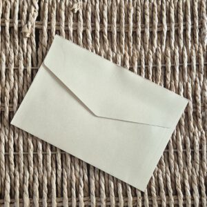 16 x 11 cm Envelop Crème
