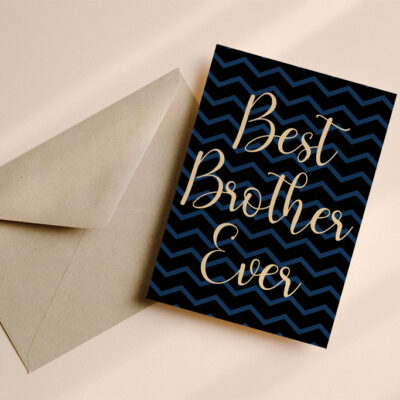 Best brother wenskaart Best Brother