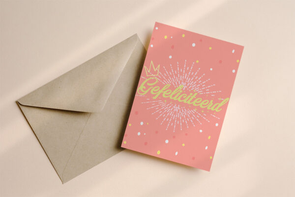 Verjaardagskaart Prinses