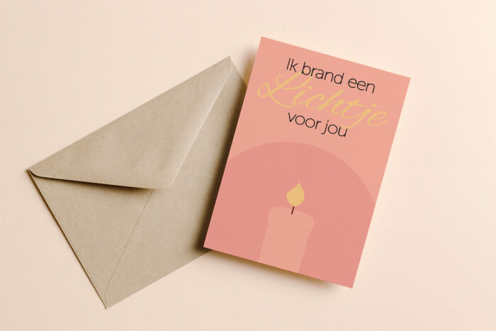 Ik brand een lichtje voor jou