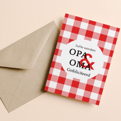 Opa&Oma wenskaart