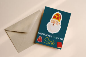 Sinterklaas wenskaart