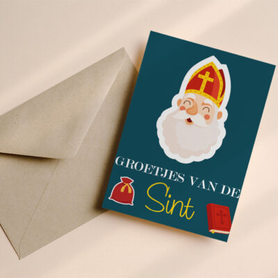 Sinterklaas wenskaart