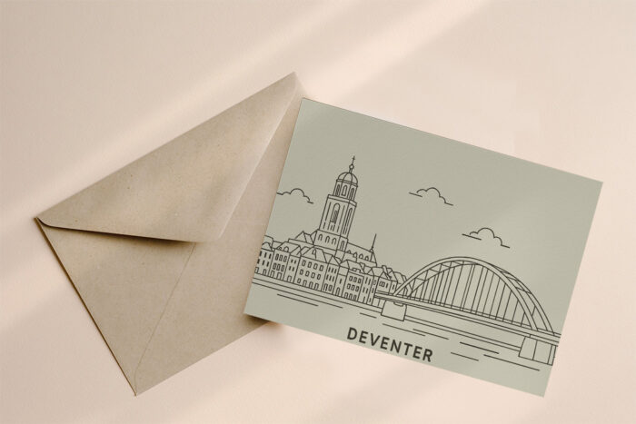 Wenskaart Deventer