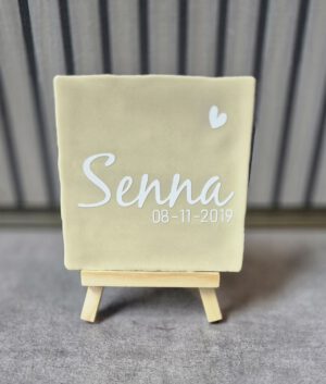 10 x 10 cm Geboortetegel