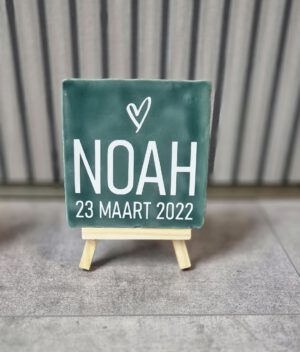 10 x 10 cm Geboortetegel