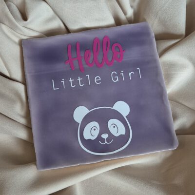 10 x 10 cm Hello Little Girl tegel