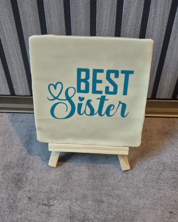 Best Sister tegel