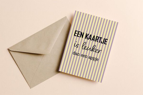 Setje van 5 wenskaarten