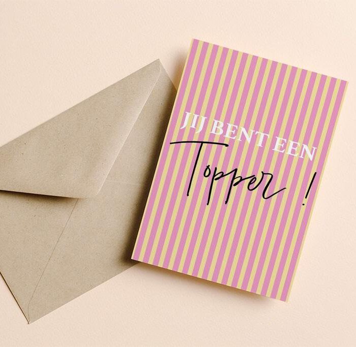 Setje van 5 wenskaarten