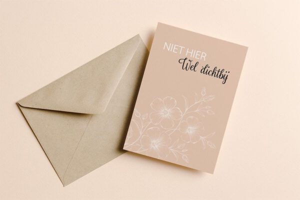 Niet hier wel dichtbij