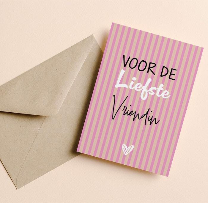 Setje van 5 wenskaarten