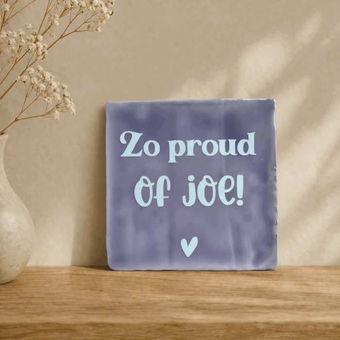 Tegel Zo proud of joe!