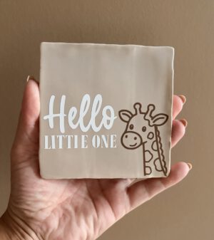 Tegel - Hello Little One giraffe