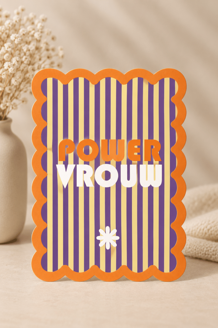 Power Vrouw - Unieke vorm