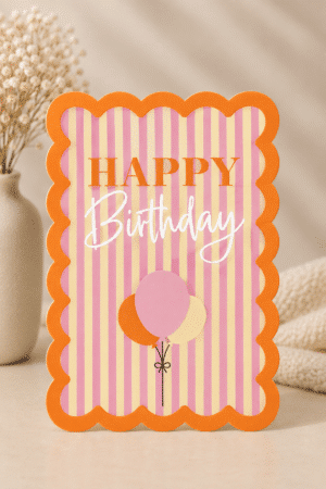 Happy Birthday - Unieke vorm