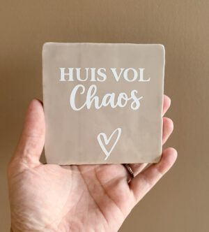 Tegel ‘Huis vol chaos’