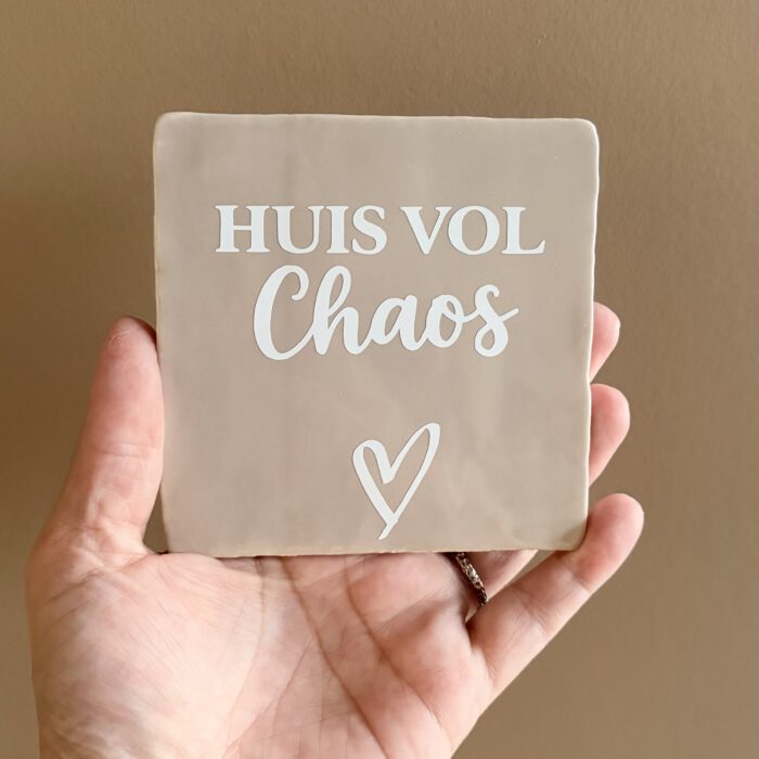 Tegel ‘Huis vol chaos’