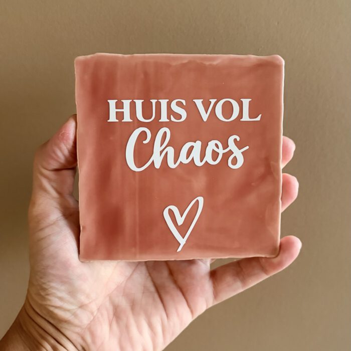 Tegel ‘Huis vol chaos’