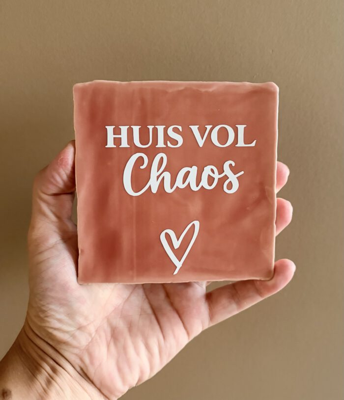 Tegel ‘Huis vol chaos’